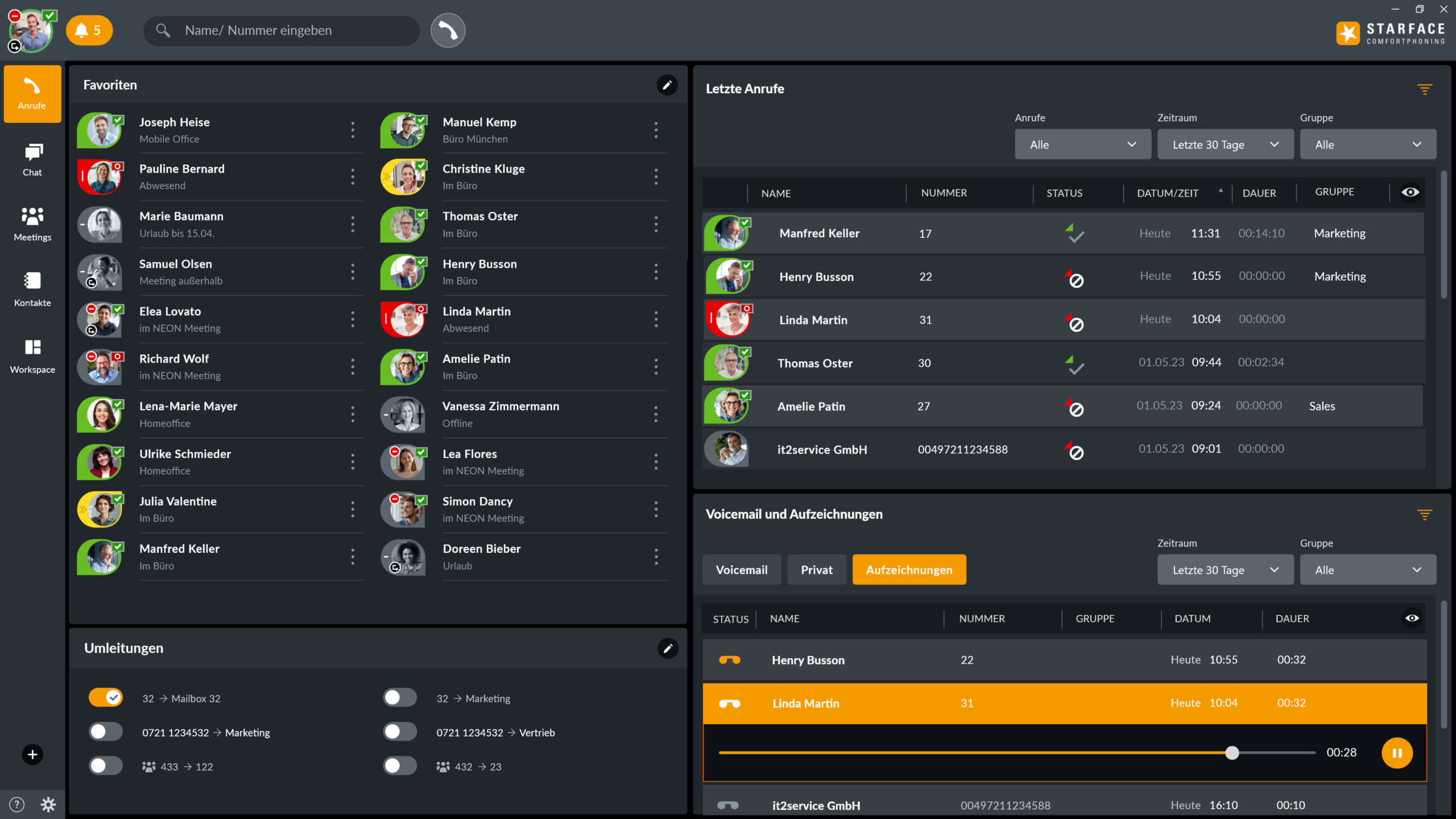 STARFACE_App_für_Windows_Worspace_Anrufe